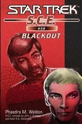 Book cover of Star Trek: Blackout by Phaedra M. Weldon
