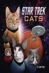 Book cover of Star Trek Cats by Jenny Parks