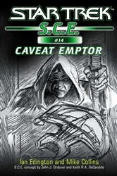 Book cover of Star Trek: Caveat Emptor by Ian Edgington