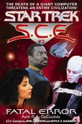 Book cover of Star Trek: Fatal Error by Keith R. A. DeCandido