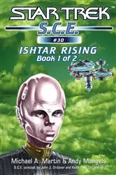 Book cover of Star Trek: Ishtar Rising Book 1 by Michael A. Martin