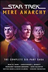 Book cover of Star Trek: Mere Anarchy by Margaret Wander Bonanno