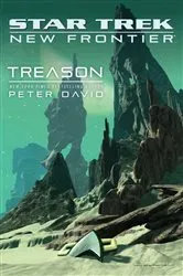 Book cover of Star Trek: New Frontier: Treason by Peter David