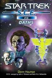 Book cover of Star Trek: Oaths by Glenn Hauman