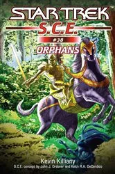 Book cover of Star Trek: Orphans by Kevin Killiany
