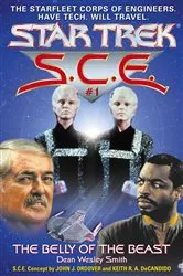 Book cover of Star Trek: The Belly of the Beast by Dean Wesley Smith