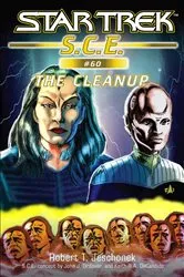 Book cover of Star Trek: The Cleanup by Robert T. Jeschonek
