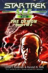 Book cover of Star Trek: The Demon Book 1 by Loren Coleman