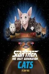 Book cover of Star Trek: The Next Generation Cats by Jenny Parks