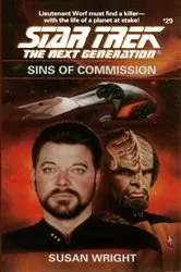 Book cover of Star Trek: The Next Generation: Sins of Commission by Susan Wright