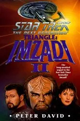 Book cover of Star Trek: The Next Generation: Triangle: Imzadi II by Peter David