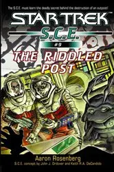 Book cover of Star Trek: The Riddled Post by Unknown