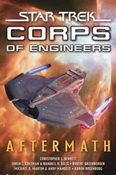 Book cover of Star Trek:Corps of Engineers: Aftermath by Keith R. A. DeCandido