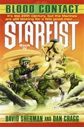 Book cover of Starfist: Blood Contact by David Sherman