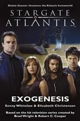 Book cover of STARGATE ATLANTIS Exogenesis by Sonny Whitelaw