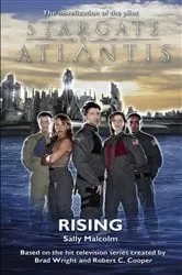 Book cover of STARGATE ATLANTIS Rising by Sally Malcolm