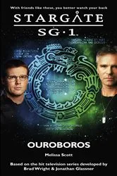Book cover of STARGATE SG-1 Ouroboros by Melissa Scott