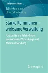 Book cover of Starke Kommunen – wirksame Verwaltung by Sabine Kuhlmann
