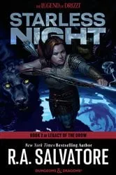 Book cover of Starless Night by R.A. Salvatore