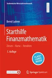 Book cover of Starthilfe Finanzmathematik (5th ed.) by Unknown