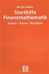 Book cover of Starthilfe Finanzmathematik by Unknown