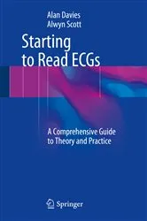 Book cover of Starting to Read ECGs by Alan Davies