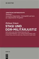 Book cover of Stasi und DDR-Militärjustiz by Unknown