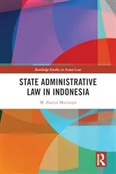 Book cover of State Administrative Law in Indonesia by M. Zaenul Muttaqin
