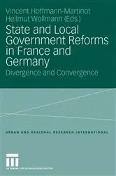Book cover of State and Local Government Reforms in France and Germany by Vincent Hoffmann-Martinot