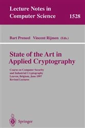 Book cover of State of the Art in Applied Cryptography by Bart Preneel