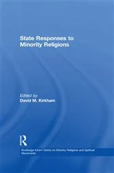 Book cover of State Responses to Minority Religions by David M. Kirkham
