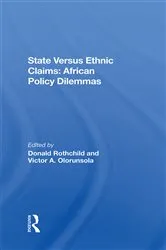 Book cover of State Versus Ethnic Claims by Donald Rothchild