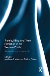 Book cover of Statebuilding and State Formation in the Western Pacific by Matthew Allen