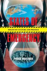 Book cover of States of Emergency by Stephen Morton