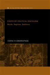 Book cover of States of Political Discourse by Costas Constantinou