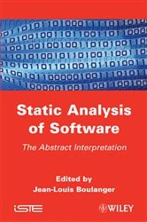 Book cover of Static Analysis of Software by Jean-Louis Boulanger