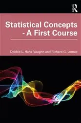 Book cover of Statistical Concepts - A First Course by Debbie L. Hahs-Vaughn