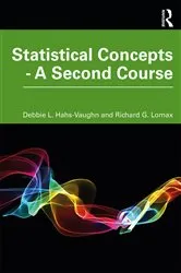 Book cover of Statistical Concepts - A Second Course (5th ed.) by Debbie L. Hahs-Vaughn