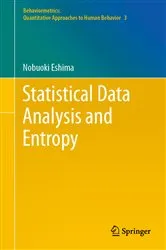 Book cover of Statistical Data Analysis and Entropy by Nobuoki Eshima