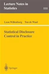 Book cover of Statistical Disclosure Control in Practice by Unknown