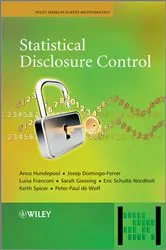 Book cover of Statistical Disclosure Control by Unknown