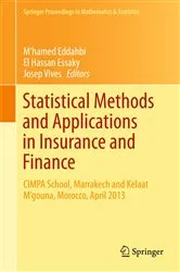 Book cover of Statistical Methods and Applications in Insurance and Finance by M'hamed Eddahbi