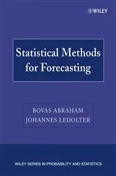 Book cover of Statistical Methods for Forecasting by Unknown