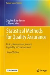 Book cover of Statistical Methods for Quality Assurance (2nd ed.) by Stephen B. Vardeman