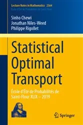 Book cover of Statistical Optimal Transport by Unknown