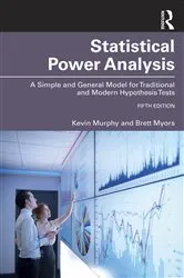 Book cover of Statistical Power Analysis (5th ed.) by Brett Myors