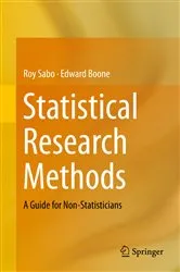 Book cover of Statistical Research Methods by Roy Sabo