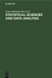Book cover of Statistical Sciences and Data Analysis by Kameo Matusita