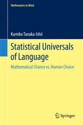 Book cover of Statistical Universals of Language by Kumiko Tanaka-Ishii