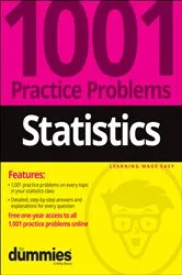 Book cover of Statistics: 1001 Practice Problems For Dummies (+ Free Online Practice) by The Experts at Dummies